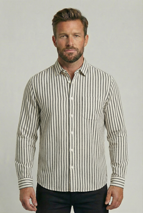 MICHAEL | OLD MONEY STRIPED SHIRT