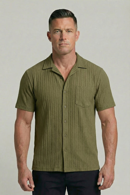 THEODORE | TEXTURED RIB SHIRT