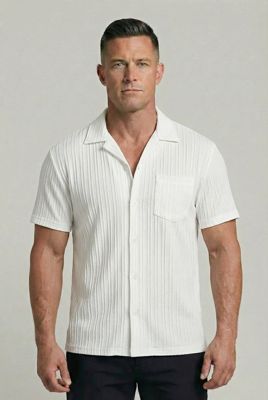 THEODORE | TEXTURED RIB SHIRT