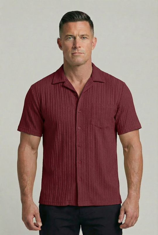 THEODORE | TEXTURED RIB SHIRT