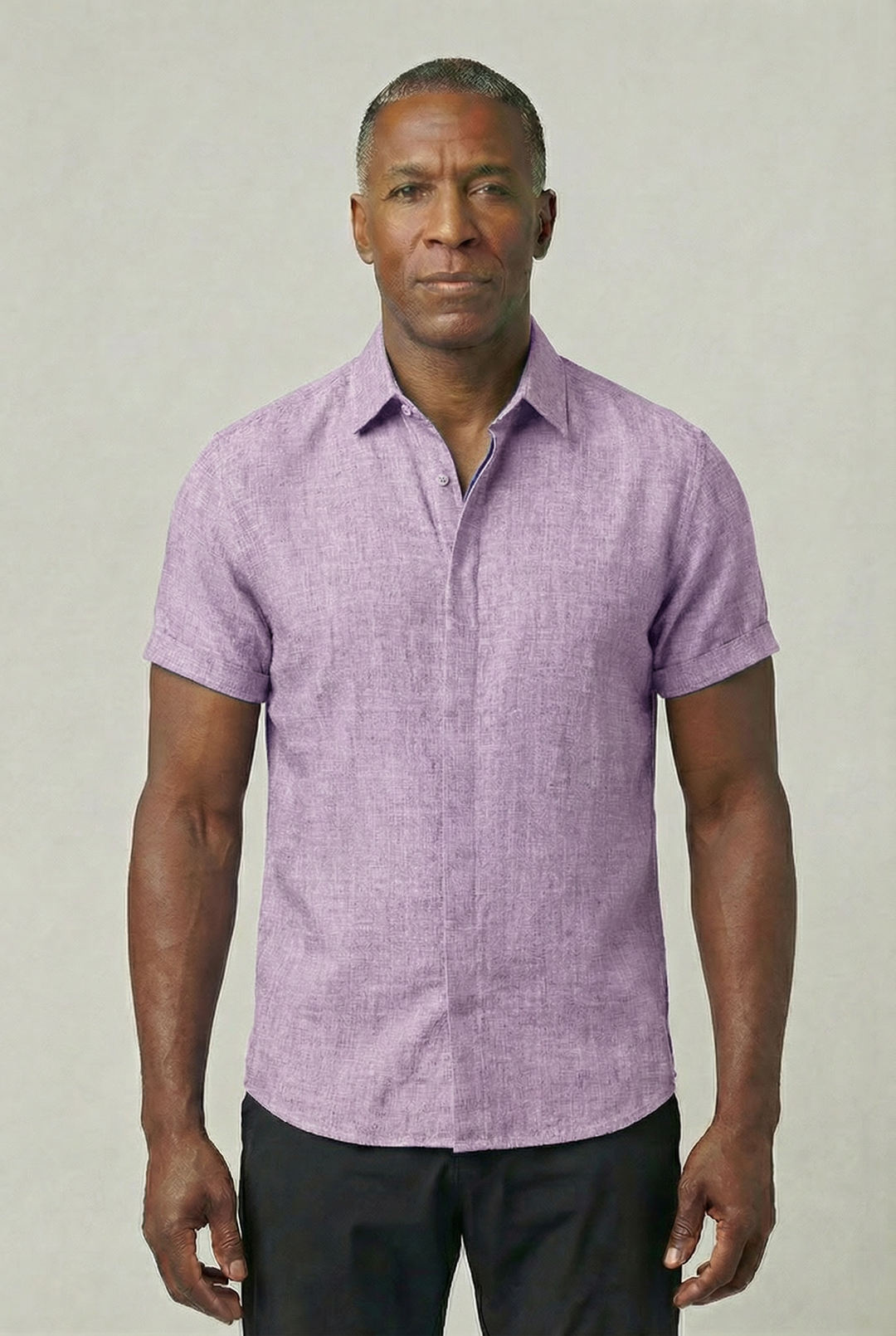 BENJAMIN | SHORT-SLEEVE LINEN SHIRT