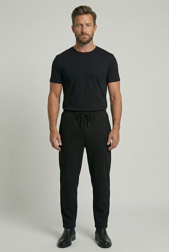 SAMUEL | RIBBED SPANDEX PANTS