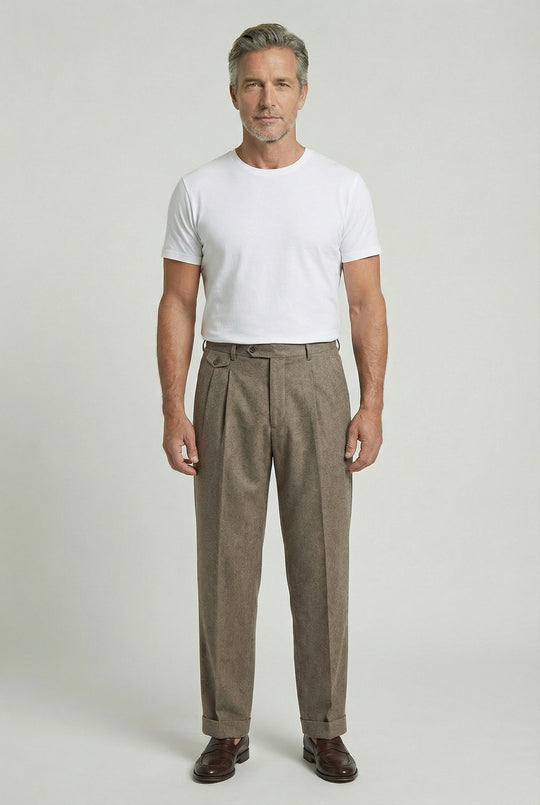 MASON | HERRINGBONE TROUSERS