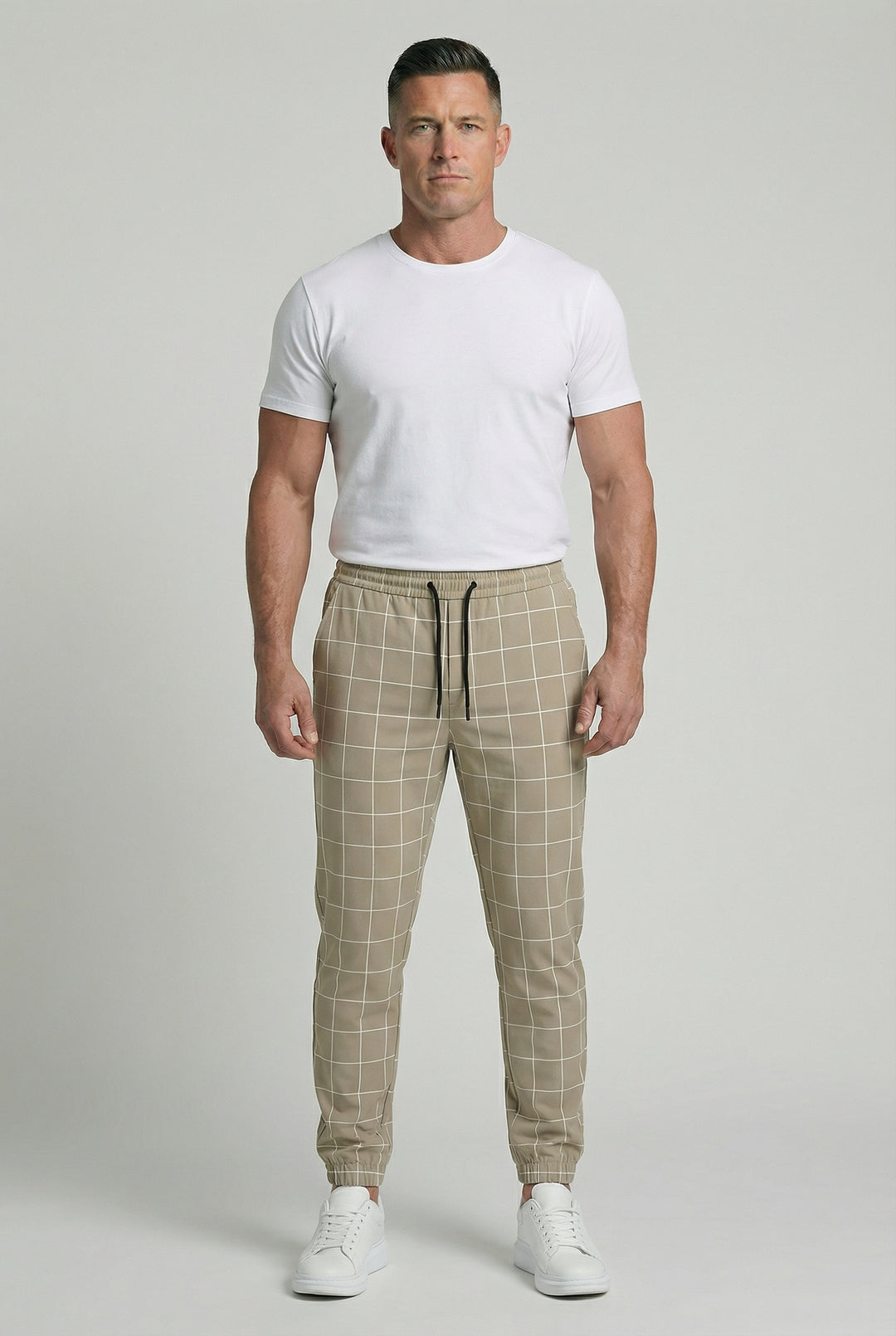 DANIEL | WINDOWPANE JOGGERS
