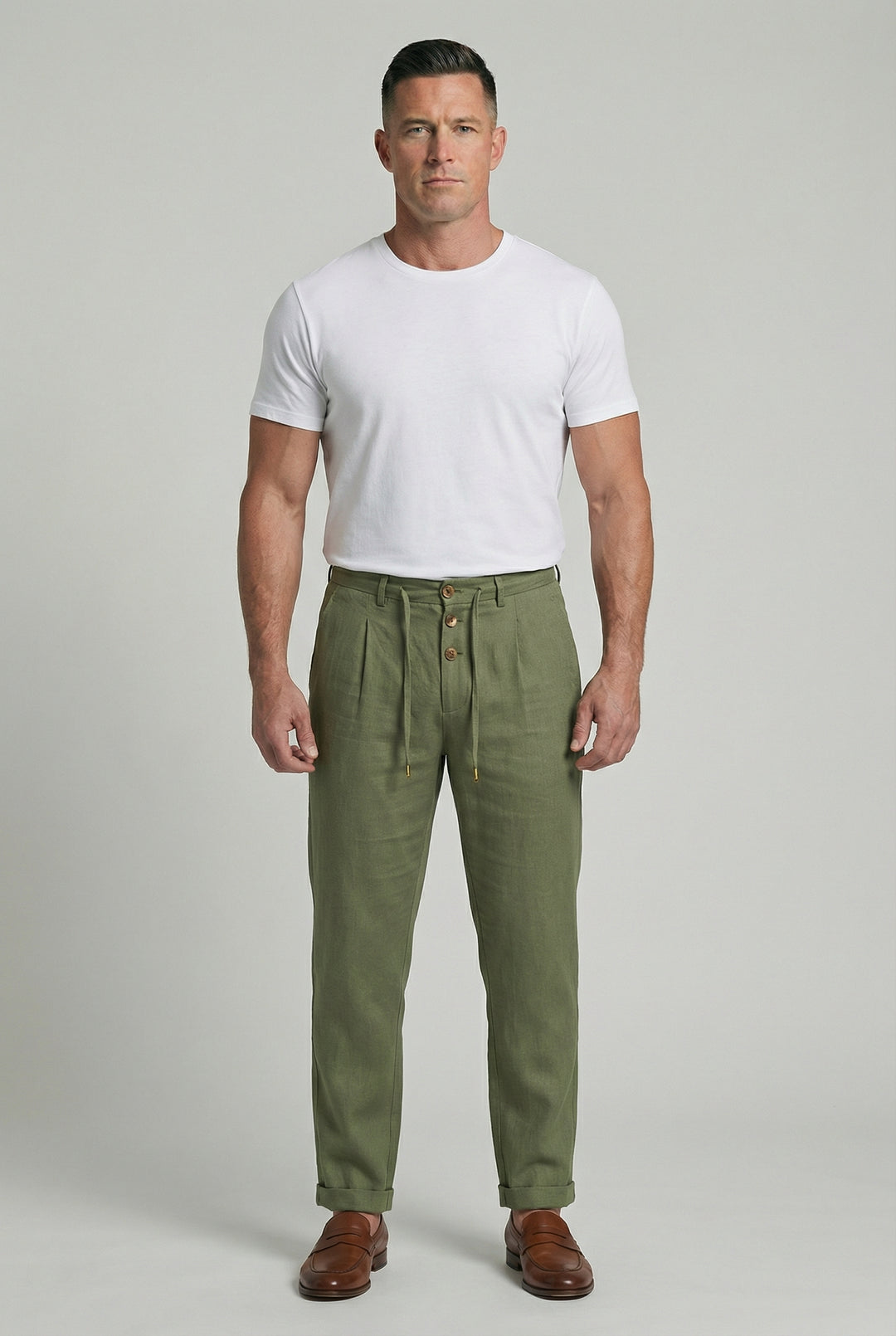 EDWARD | LINEN TROUSERS