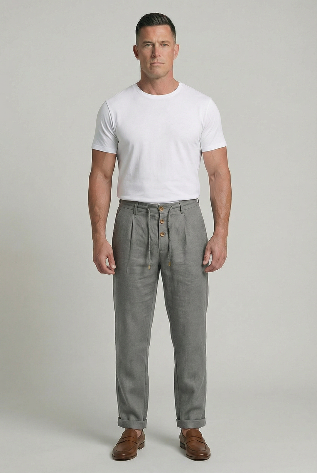 EDWARD | LINEN TROUSERS