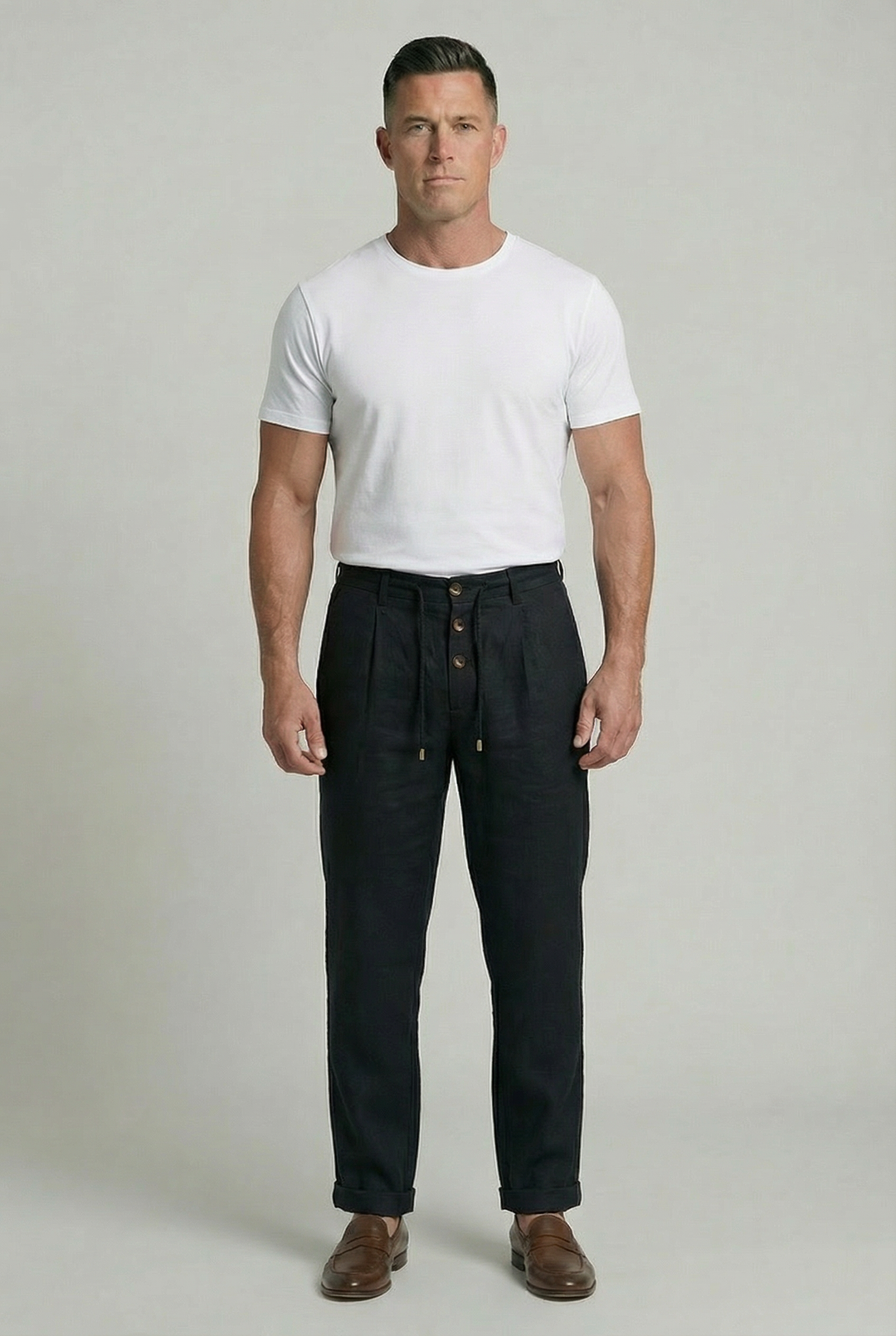 EDWARD | LINEN TROUSERS