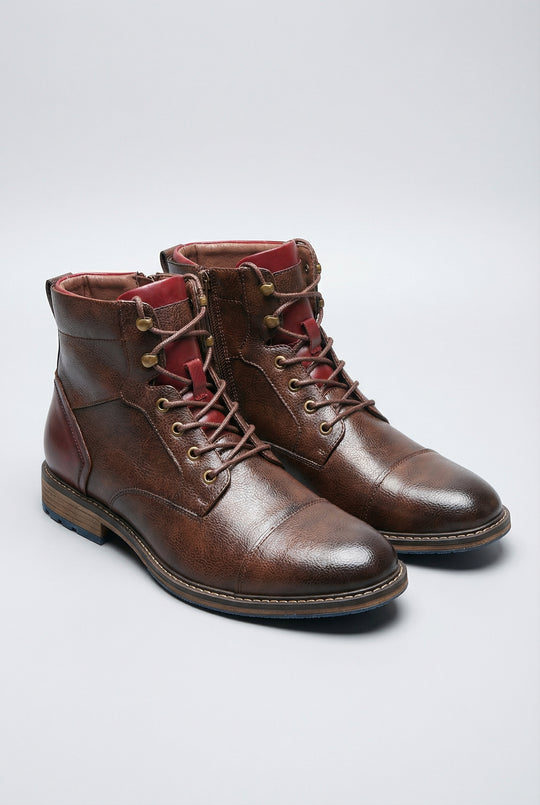KRISTIAN | HANDCRAFTED PREMIUM LEATHER OXFORD BOOTS