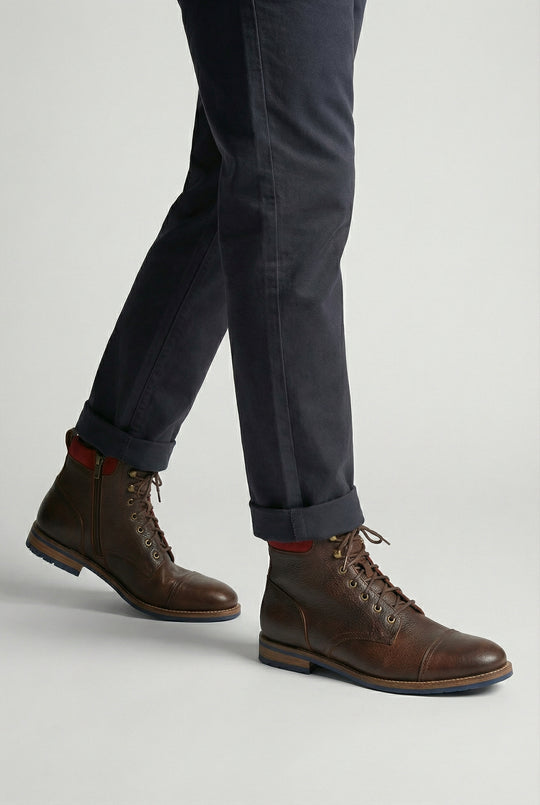 KRISTIAN | HANDCRAFTED PREMIUM LEATHER OXFORD BOOTS