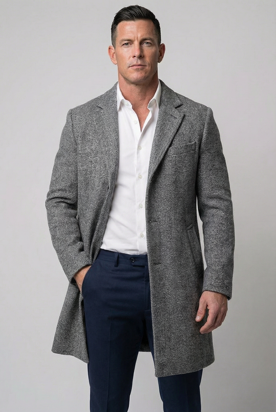 NOAH | HERRINGBONE COAT