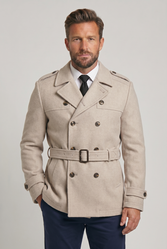 OLIVER | WOOL TRENCH COAT