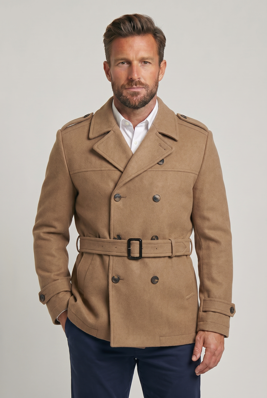 OLIVER | WOOL TRENCH COAT