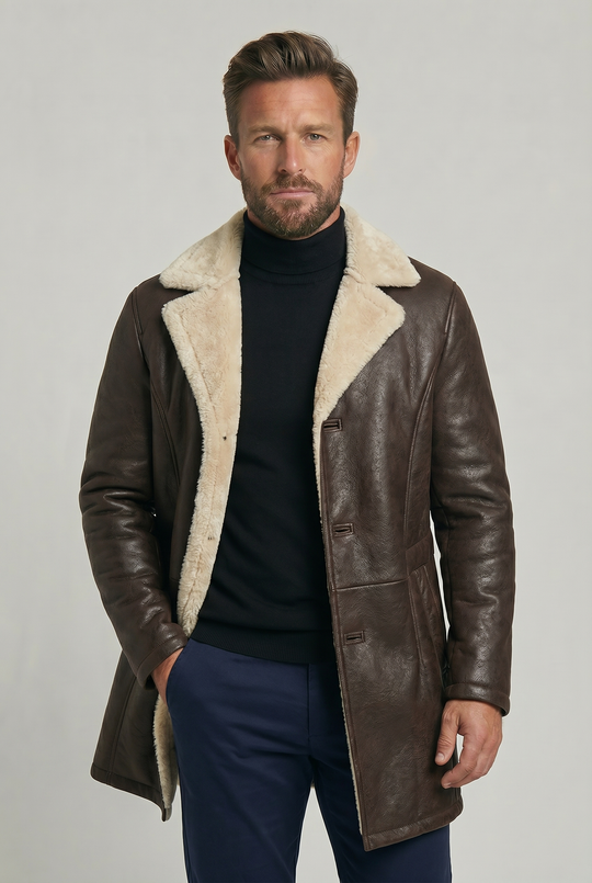 ADAM | SHEARLING COAT