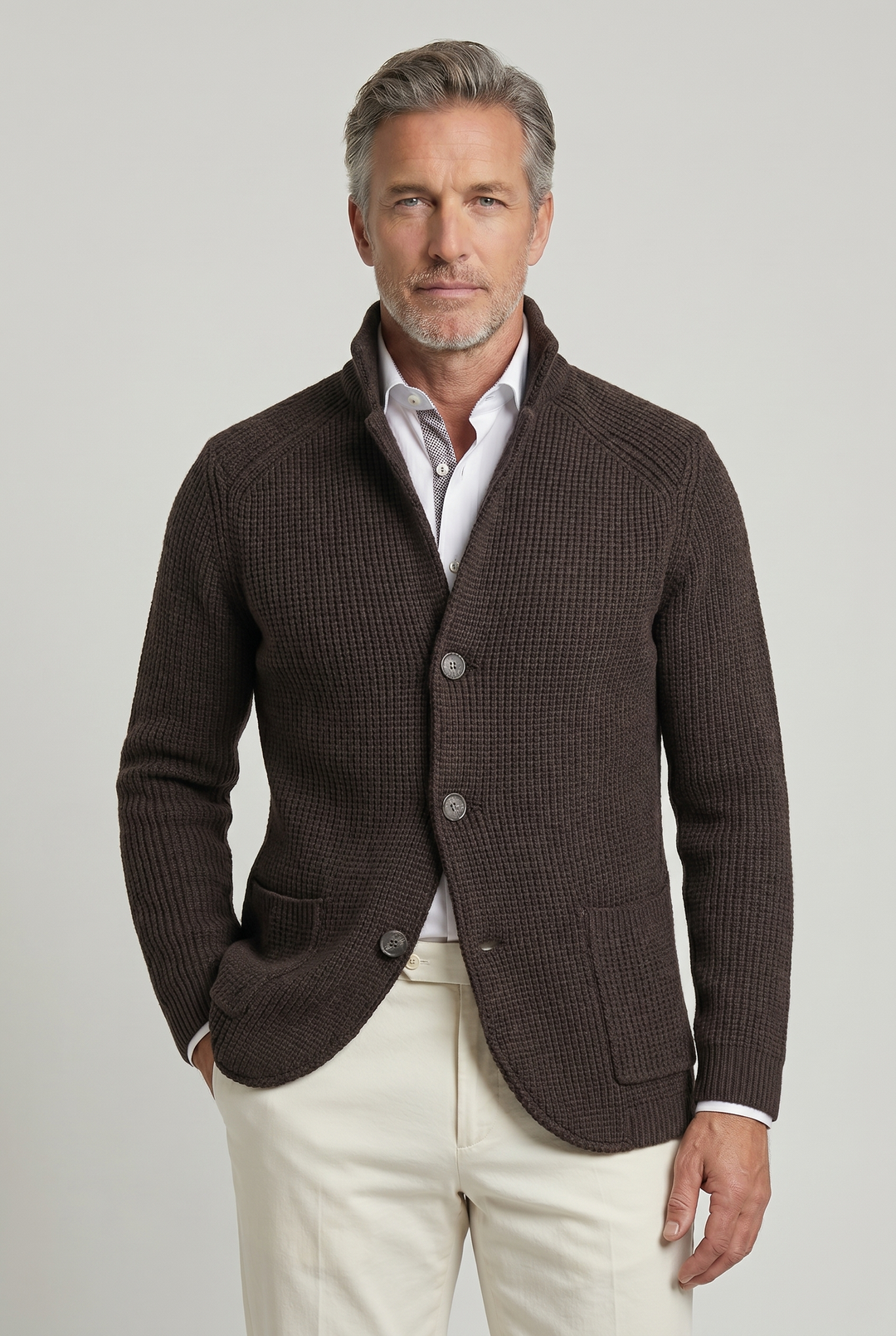 THOMAS | RETRO KNITTED CARDIGAN