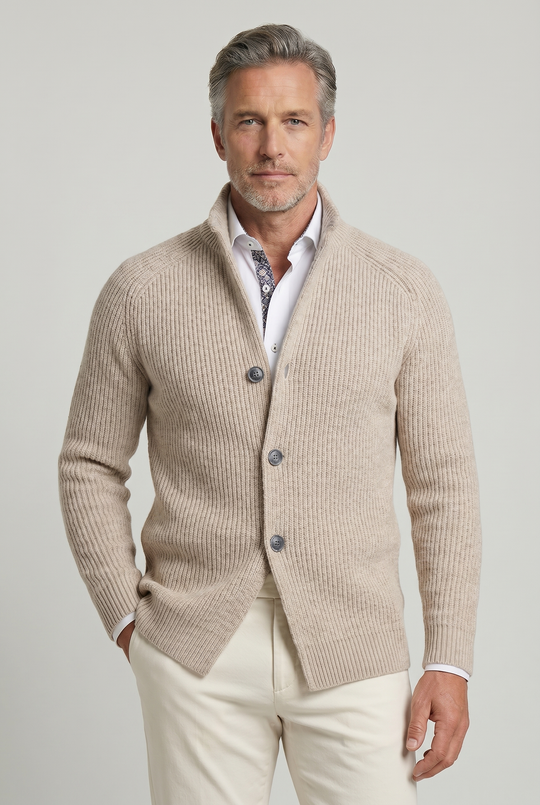 THOMAS | RETRO KNITTED CARDIGAN