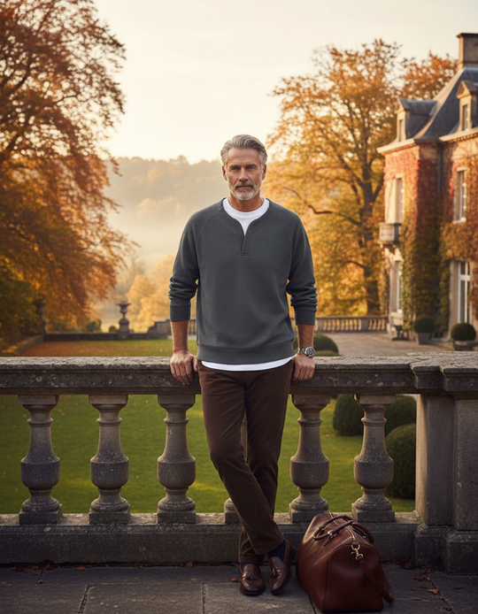 ALEX | CASUAL LONG SLEEVE POLO